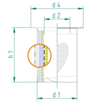Sotras - DB2473 - Air/oil separator element