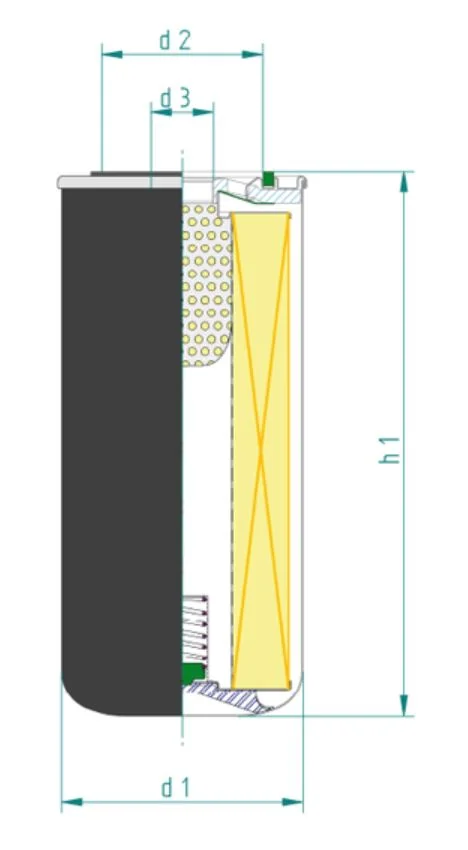 Sotras - SH8222 - Oil filter element