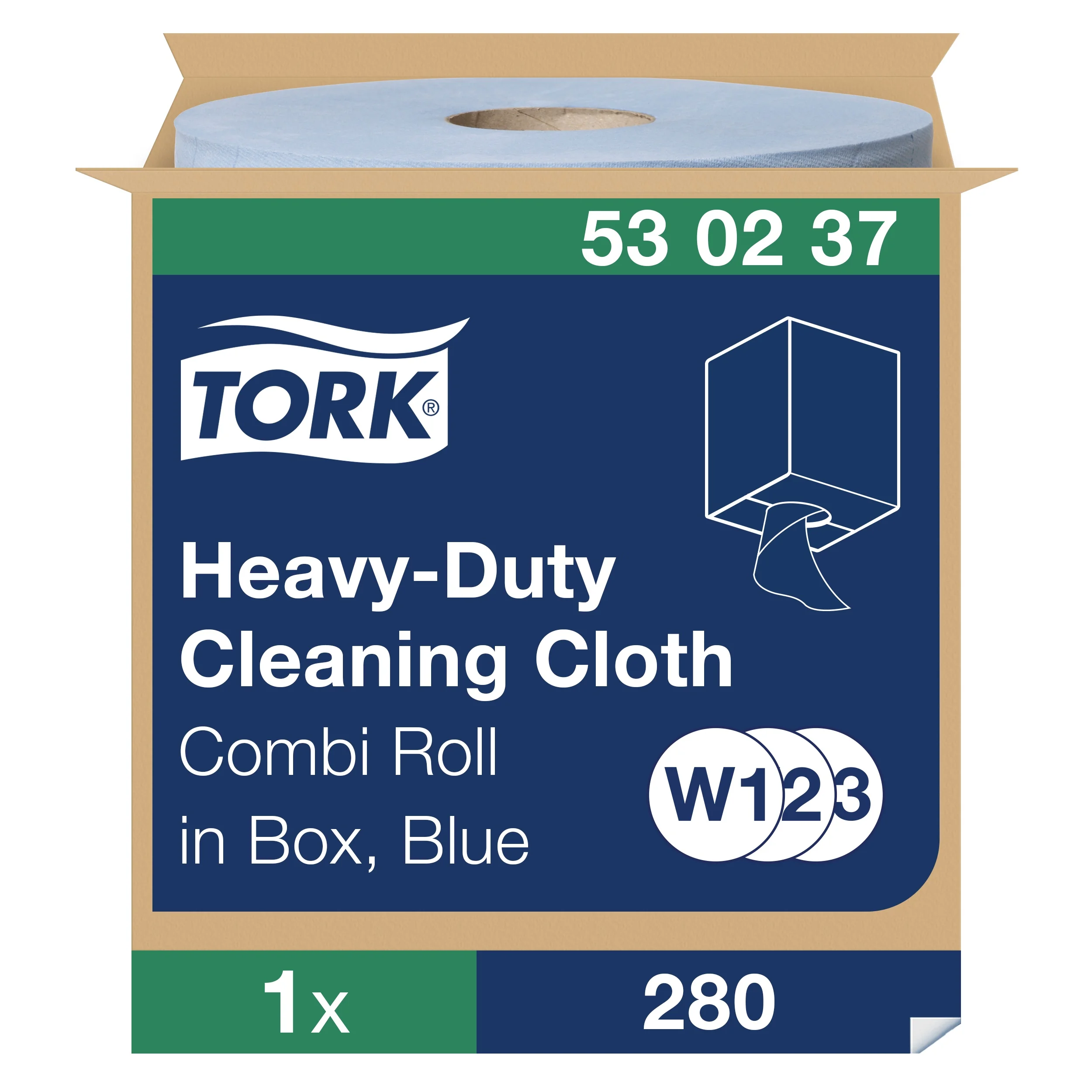Tork - Tork Extrastarke Reinigungstücher - Tork extra strong cleaning wipes blue w1/2/3