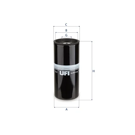 UFI Filters - 23.411.00 - Oil filter spin-on