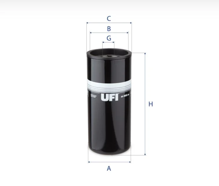 UFI Filters - 23.503.00 - Oil filter spin-on