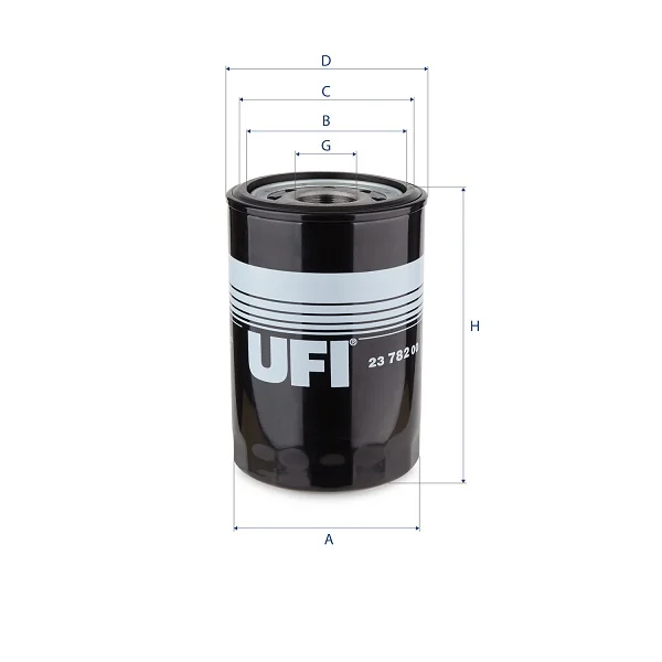 UFI Filters - 23.782.00 - Oil filter spin-on