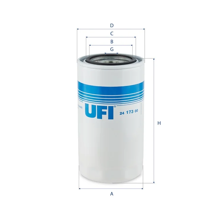 UFI Filters - 24.173.00 - Fuel filter element