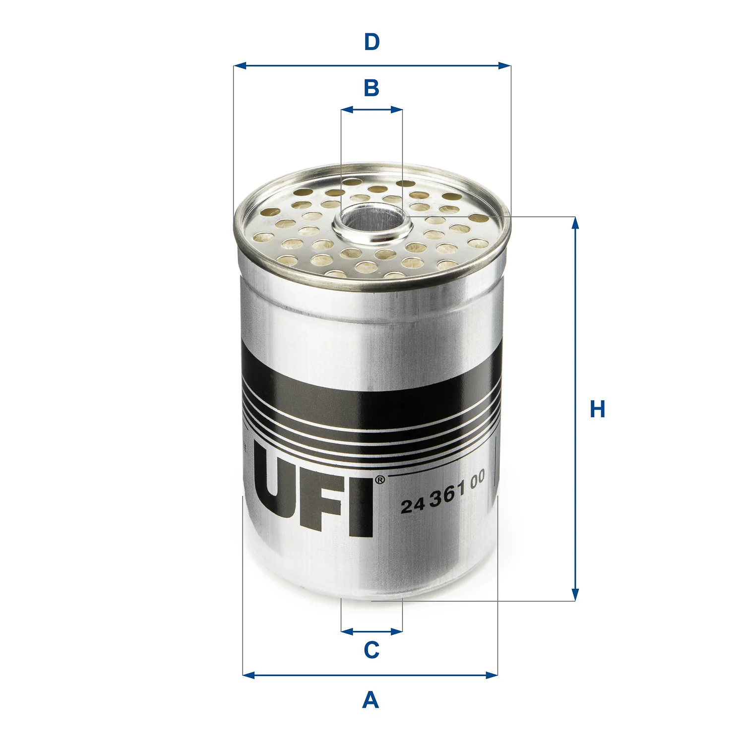 UFI Filters - 24.361.00 - Fuel filter spin-on
