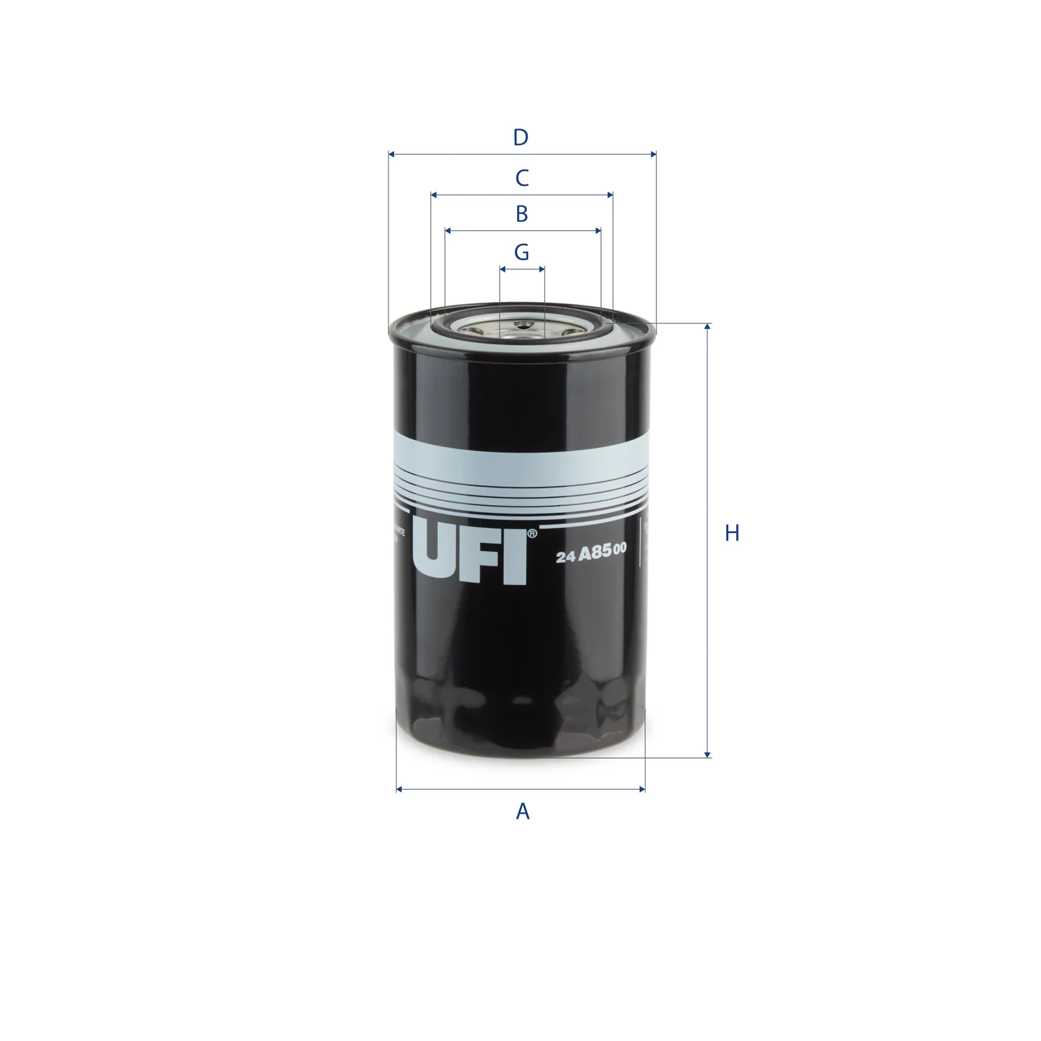UFI Filters - 24.A85.00 - Fuel filter spin-on