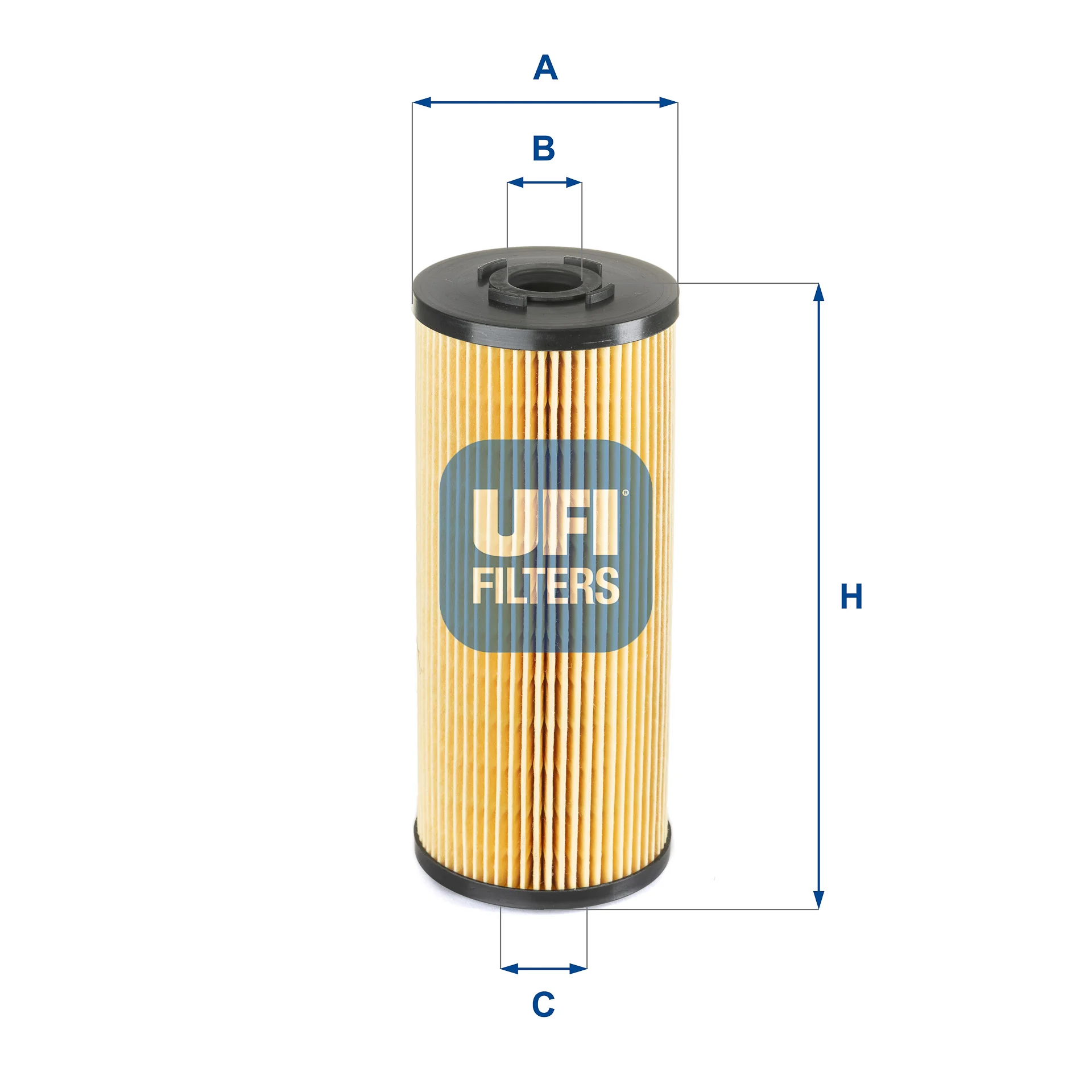 UFI Filters - 25.124.00 - Oil filter element