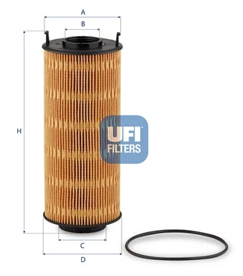 UFI Filters - 25.206.01 - Oil filter