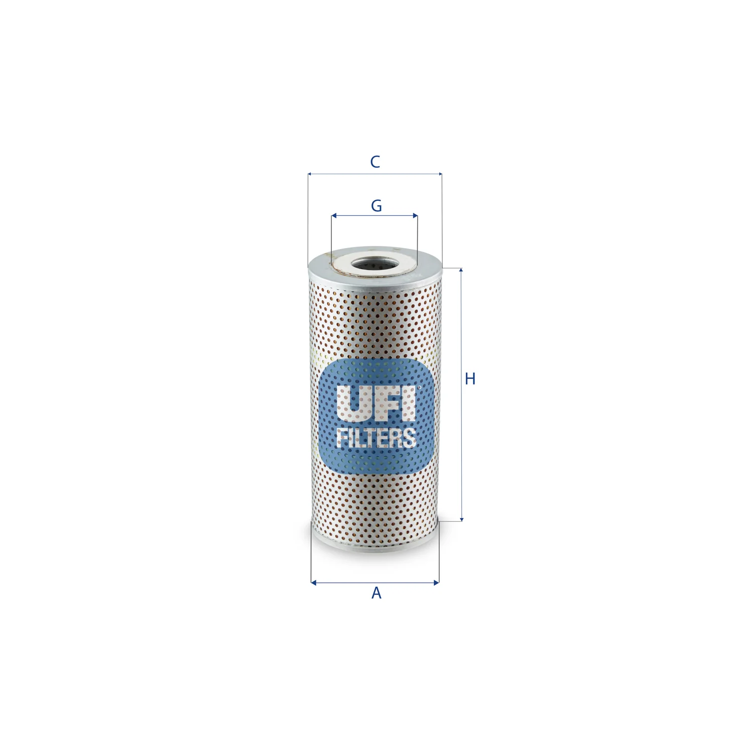 UFI Filters - 25.672.00 - Oil filter element