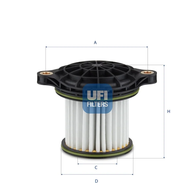 UFI Filters - 25.TG1.00 - Hydraulic filter element