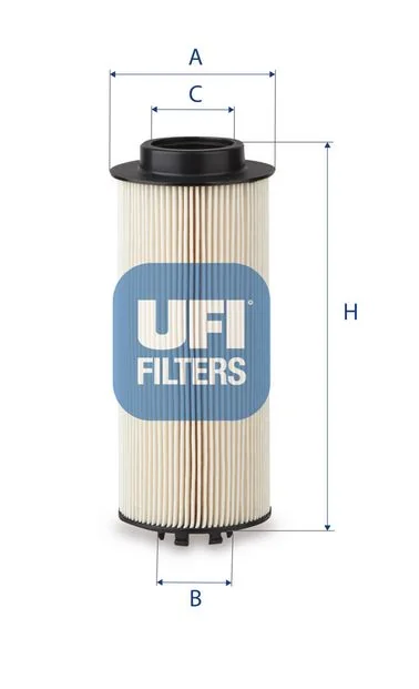 UFI Filters - 26.024.00 - Fuel filter element