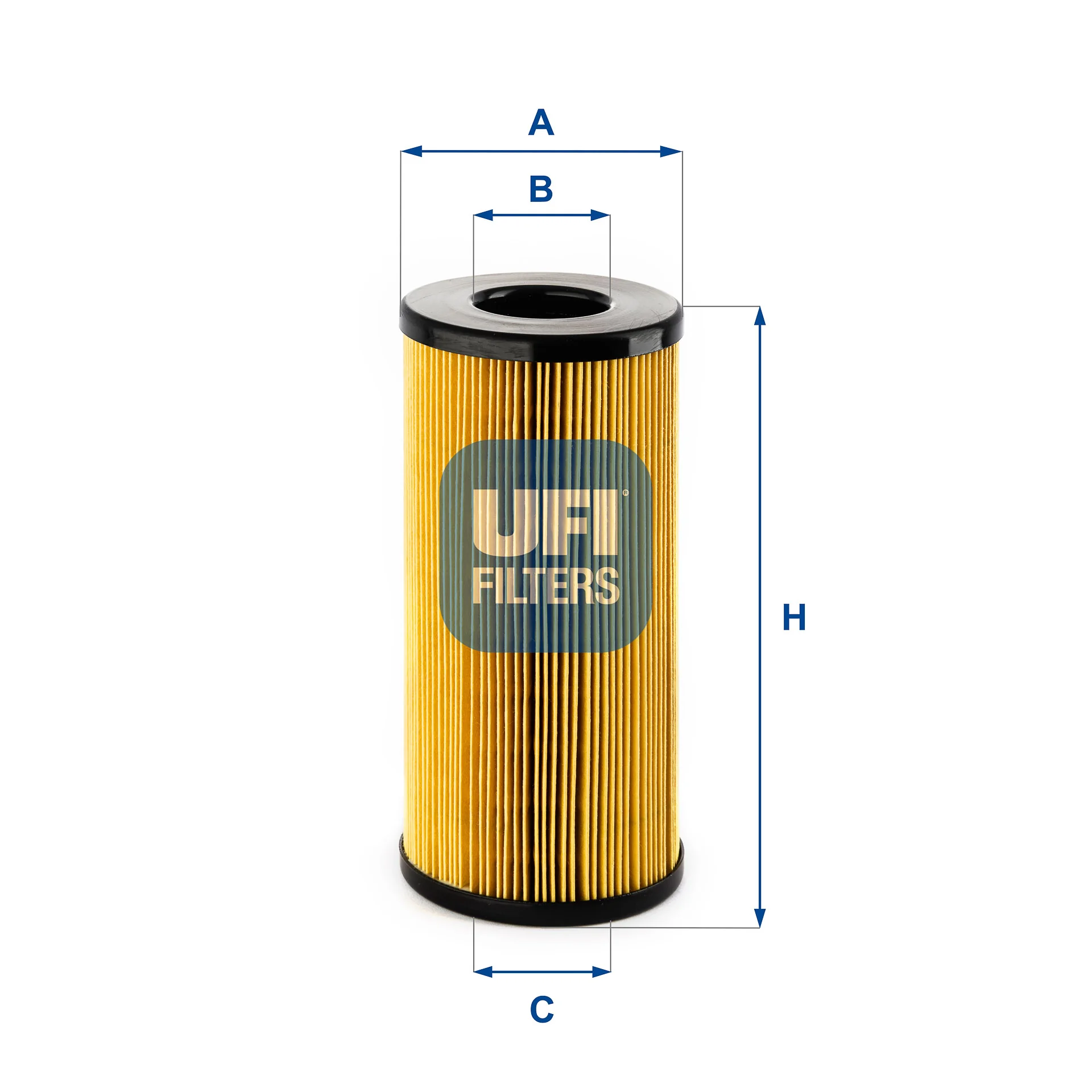 UFI Filters - 26.162.00 - Fuel filter element