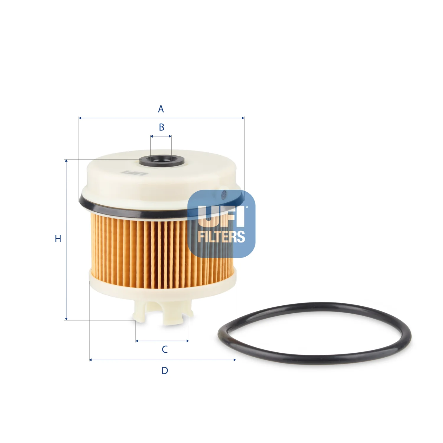 UFI Filters - 26.236.00 - Fuel filter element