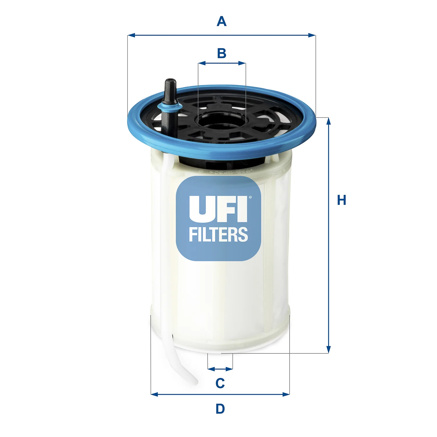 UFI Filters - 26.H2O.00 - Fuel filter element