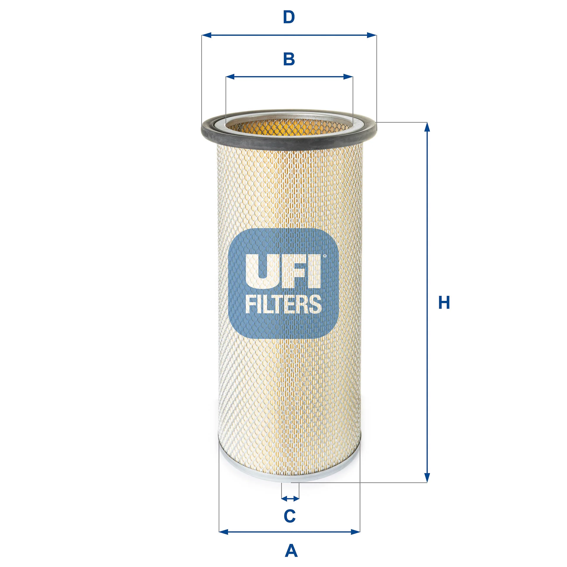 UFI Filters - 27.024.00 - Air filter element