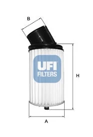 UFI Filters - 27.523.00 - Air filter element