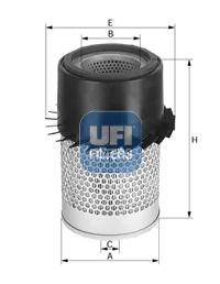 UFI Filters - 27.936.00 - Air filter element
