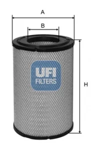 UFI Filters - 27.B10.00 - Air filter element