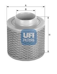 UFI Filters - 27.B84.00 - Air filter element