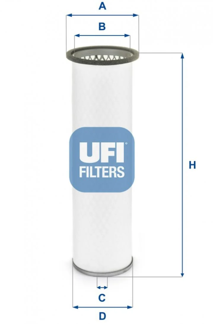 UFI Filters - 27.H78.00 - Air filter element