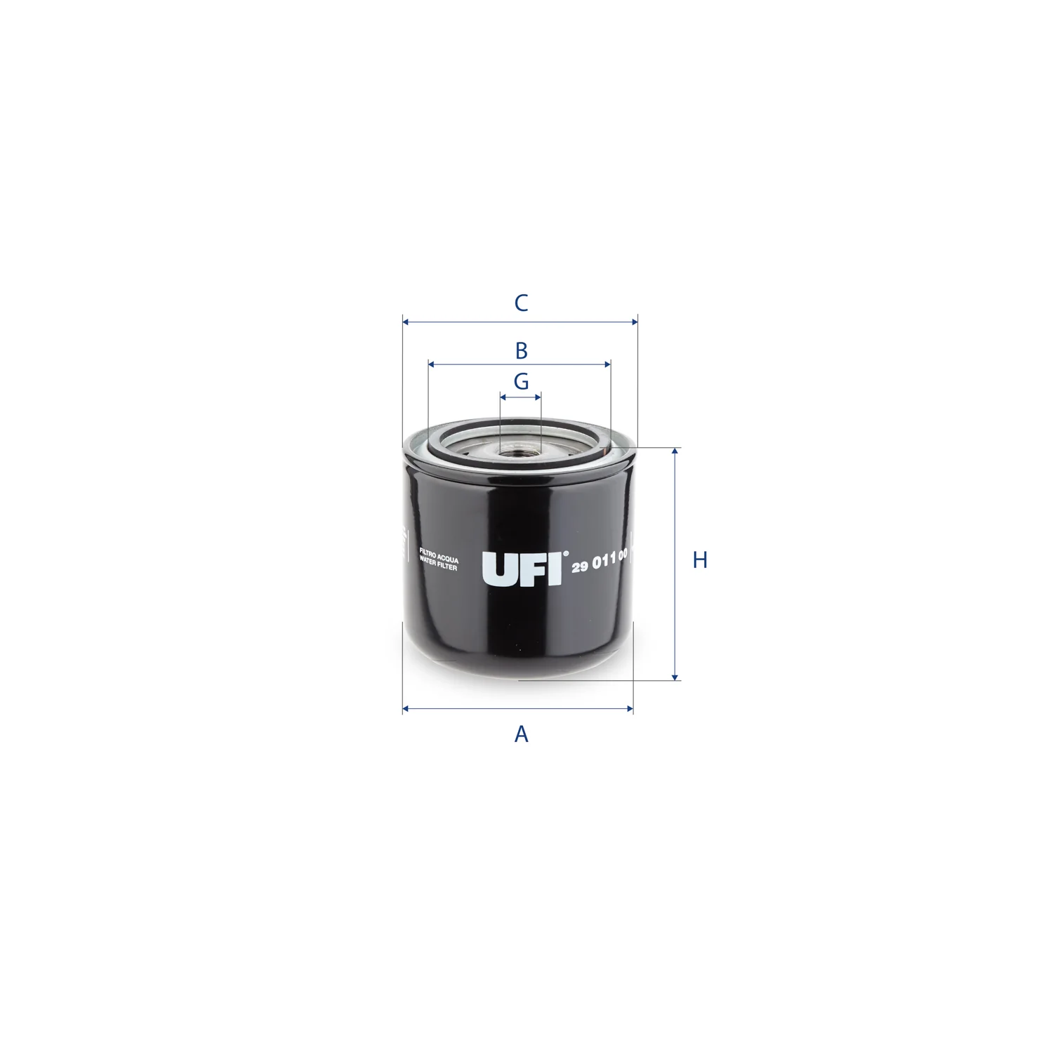 UFI Filters - 29.011.00 - Spin-on filter