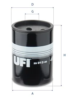 UFI Filters - 29.013.00 - Coolant filter spin-on