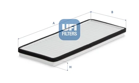 UFI Filters - 53.618.00 - Cabin air filter element