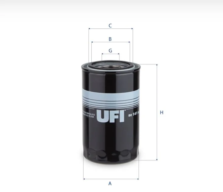 UFI Filters - 80.141.00 - Hydraulic filter spin-on
