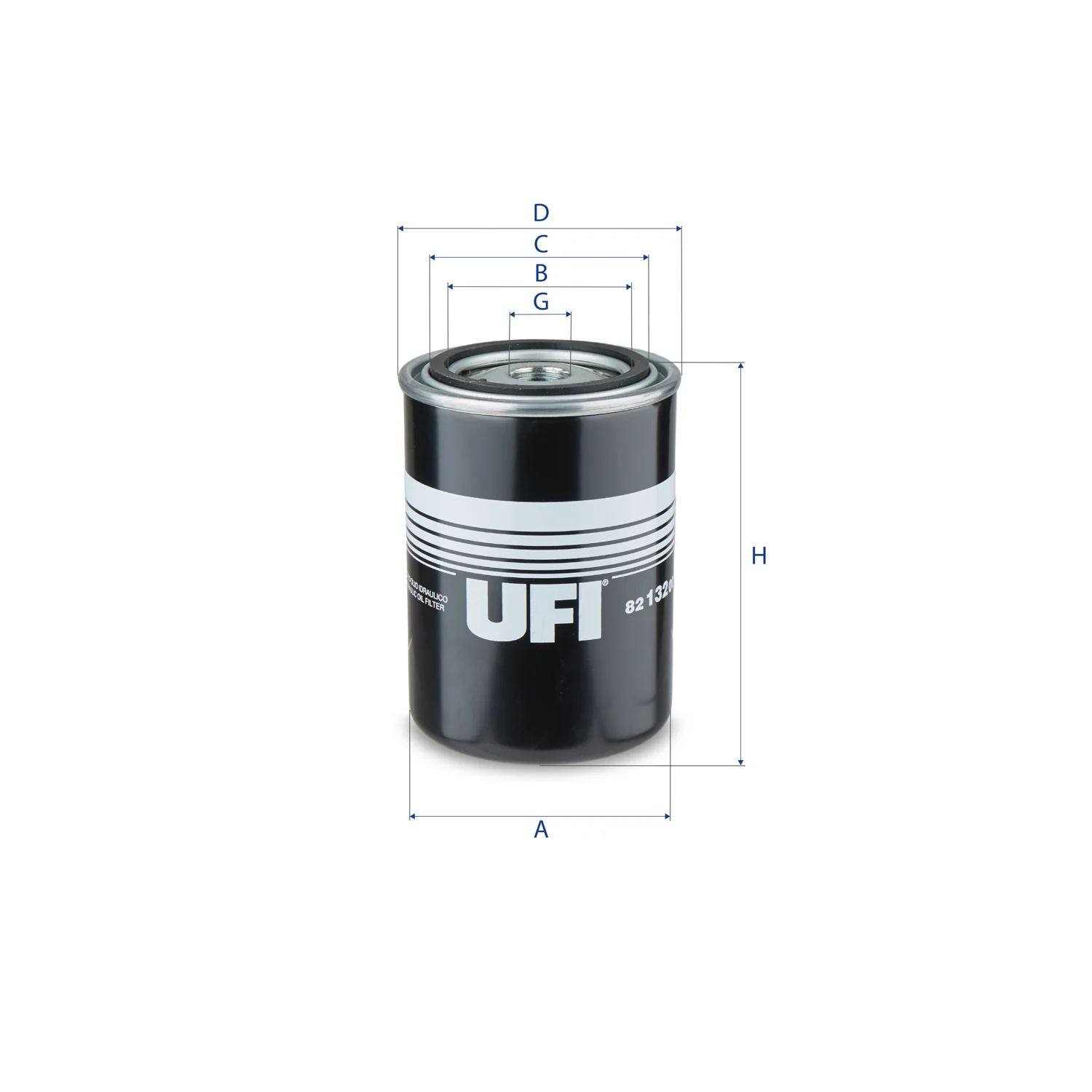 UFI Filters - 82.132.00 - Oil filter spin-on