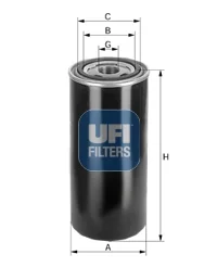 UFI Filters - 86.004.00 - Oil filter spin-on