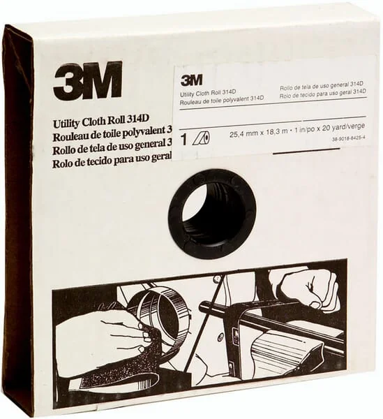 3M - 62871 - 3M Sanding Roll 314D 38mmx25m P50