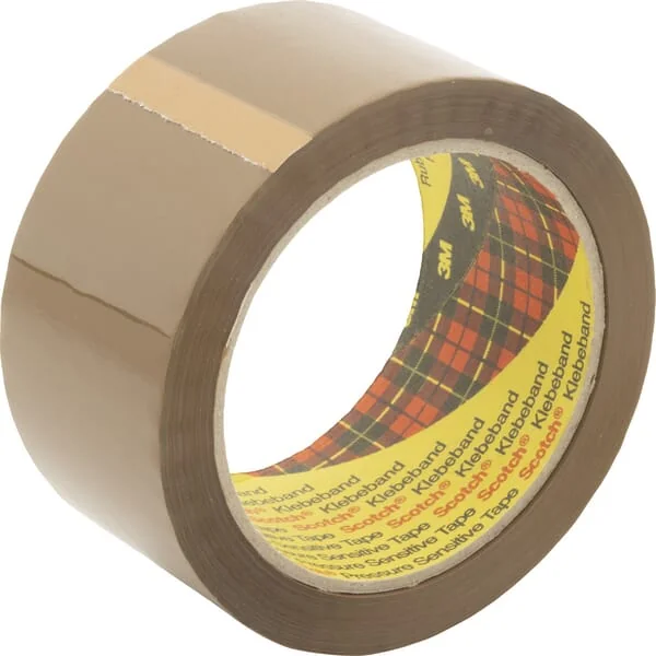 3M - 7000095477 - Box Sealing Tape, Brown, Scotch® 309 50mmx66m (6x)