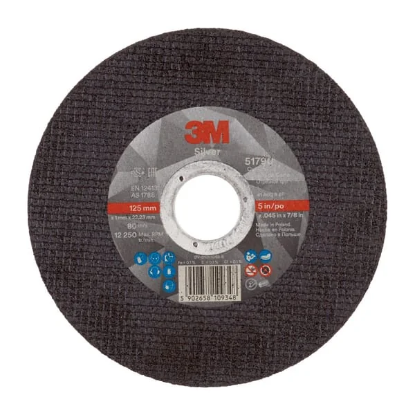 3M - 7100139232 - Cutting Disc 51790 T41 125x1x22.23mm
