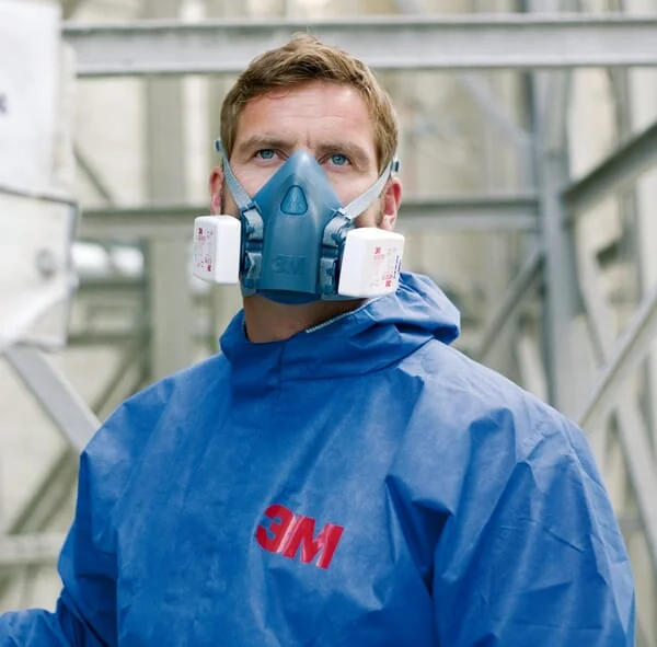 3M - 7501 - Safety Mask For Face 3M 7500 S