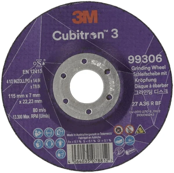 3M - 99306 - Deburring Disc Cubitron 3 115mm