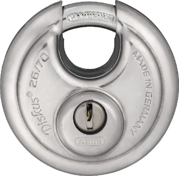 Abus - 2670KA377 - Abus Discus Padlock 70mm Identical Keys