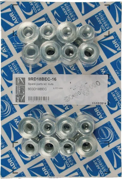 ADR - 9RD18BEC16 - Wheel Nut Set M18x1.50 Steel