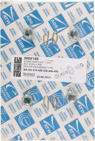 ADR - 9RDF18E - Axle Nut Set 18x1,5
