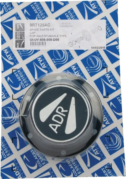 ADR - 9RT125AC - Axle Cap Set Diameter 125