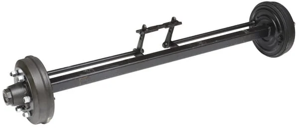 ADR - A6064030M1600E - Axle Braked With Cast Iron Drum