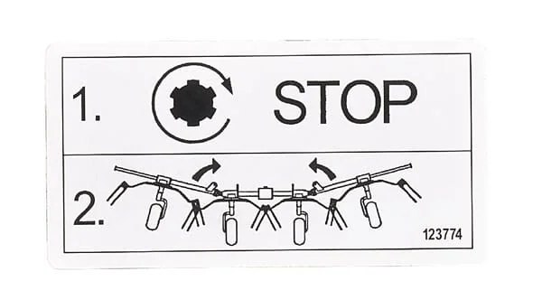 AGCO - 123774 - Fella Sticker
