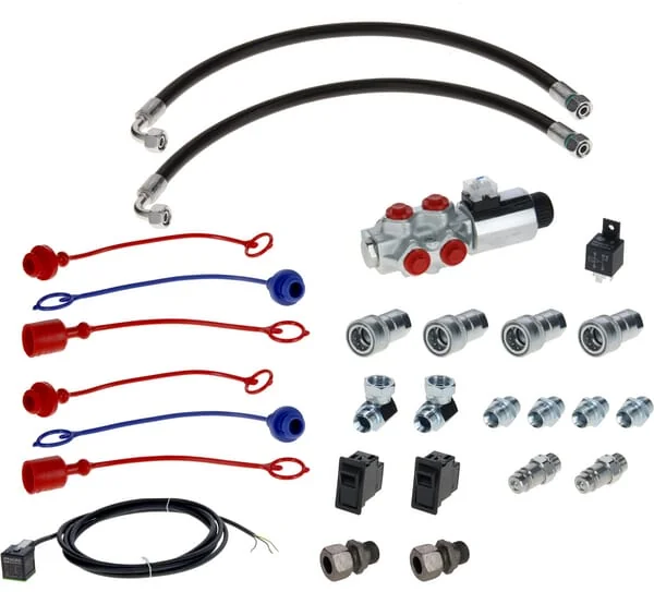 AK Regeltechnik - 6212AK10141SET - 6/2 Valve Set 12 VDC, with Coupling