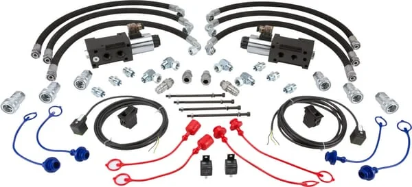 AK Regeltechnik - 8312AK10142SET - 8/3 Valve Set 12 VDC, with Coupling