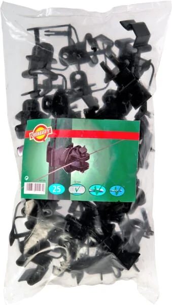 AKO - 441186P025 - Insulator Black 25 Pieces AKO