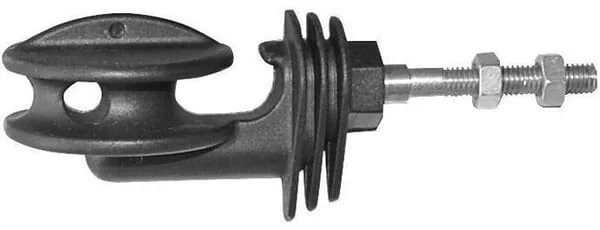 AKO - 441360 - Pigtail Insulator Black, 10 Pieces AKO