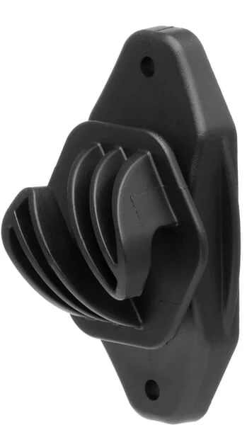 AKO - 441396201 - Insulator For Rope Black, 20 Pieces, AKO