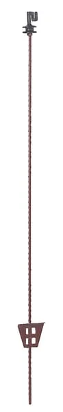 AKO - 441458P010 - Round Steel Post 107 Cm With Top Insulator 10pcs