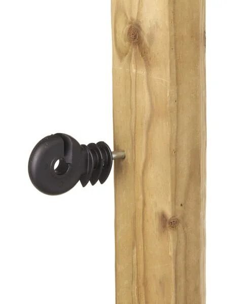 AKO - 44316251 - Ring Insulator Black Screw Length 40mm Diameter 6.0mm Short 25 Pieces AKO
