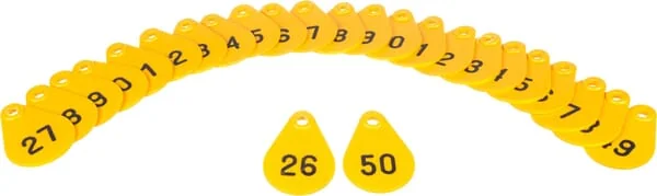 Akroh - 3990500000022650 - Akroh Flexible Neck Plate No. 26-50 Yellow