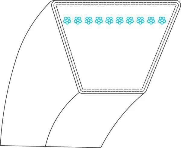 AL KO - AKP109260050921 - V-belt 9.5/0863