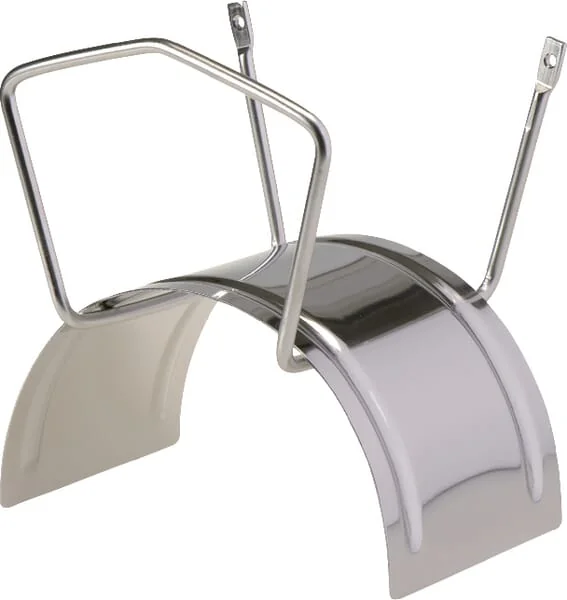 Alba Krapf - AKS13077 - Wall Hose Holder MIDI Stainless Steel
